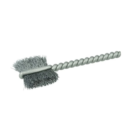 Weiler 5/8" Power Tube Brush, .005" Wire Fill, 5/8" Brush Length 21055